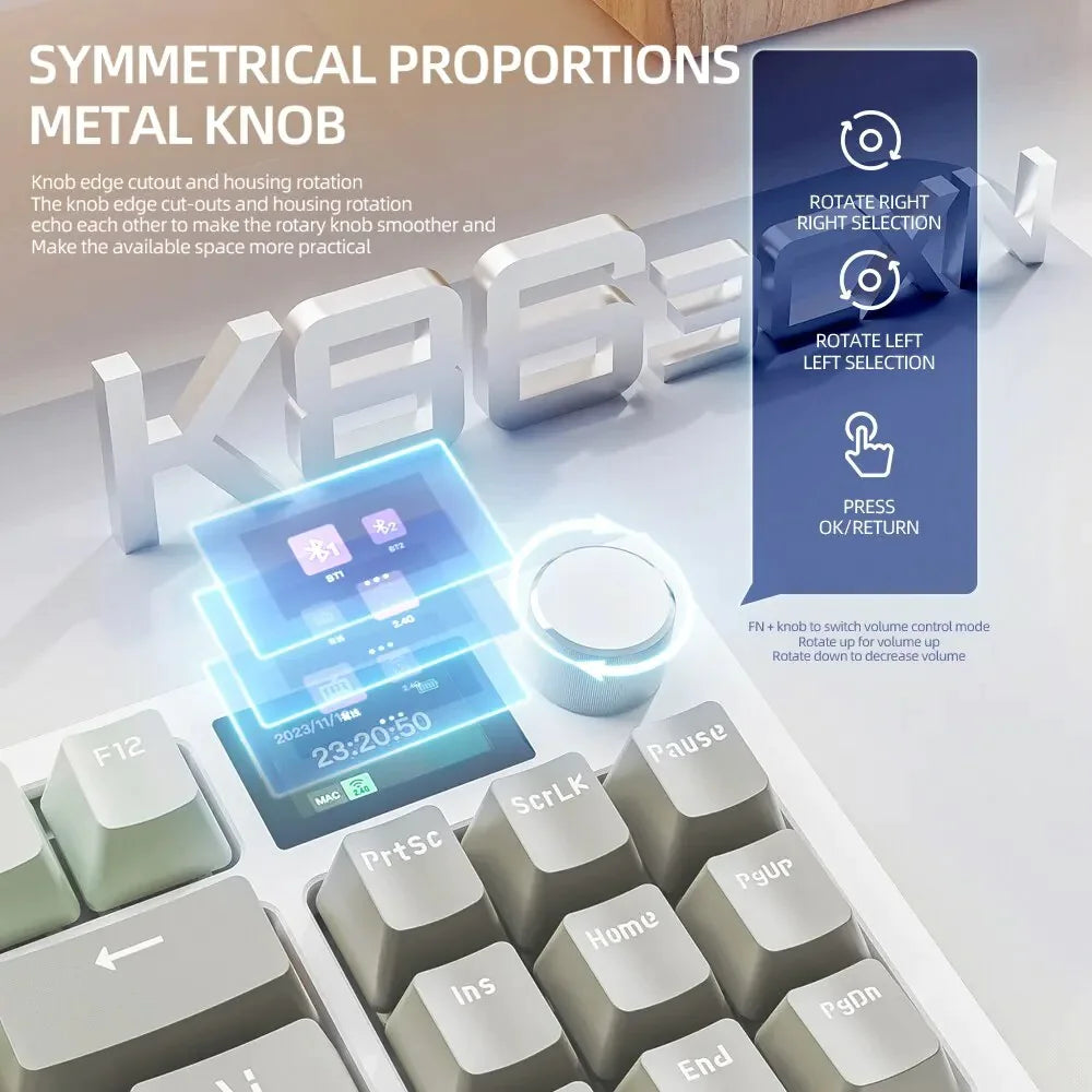Attack Shark K86 RGB Bluetooth Kablosuz Kulaklık